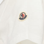 T-shirt T-shirt à logo Moncler Bianco Femme