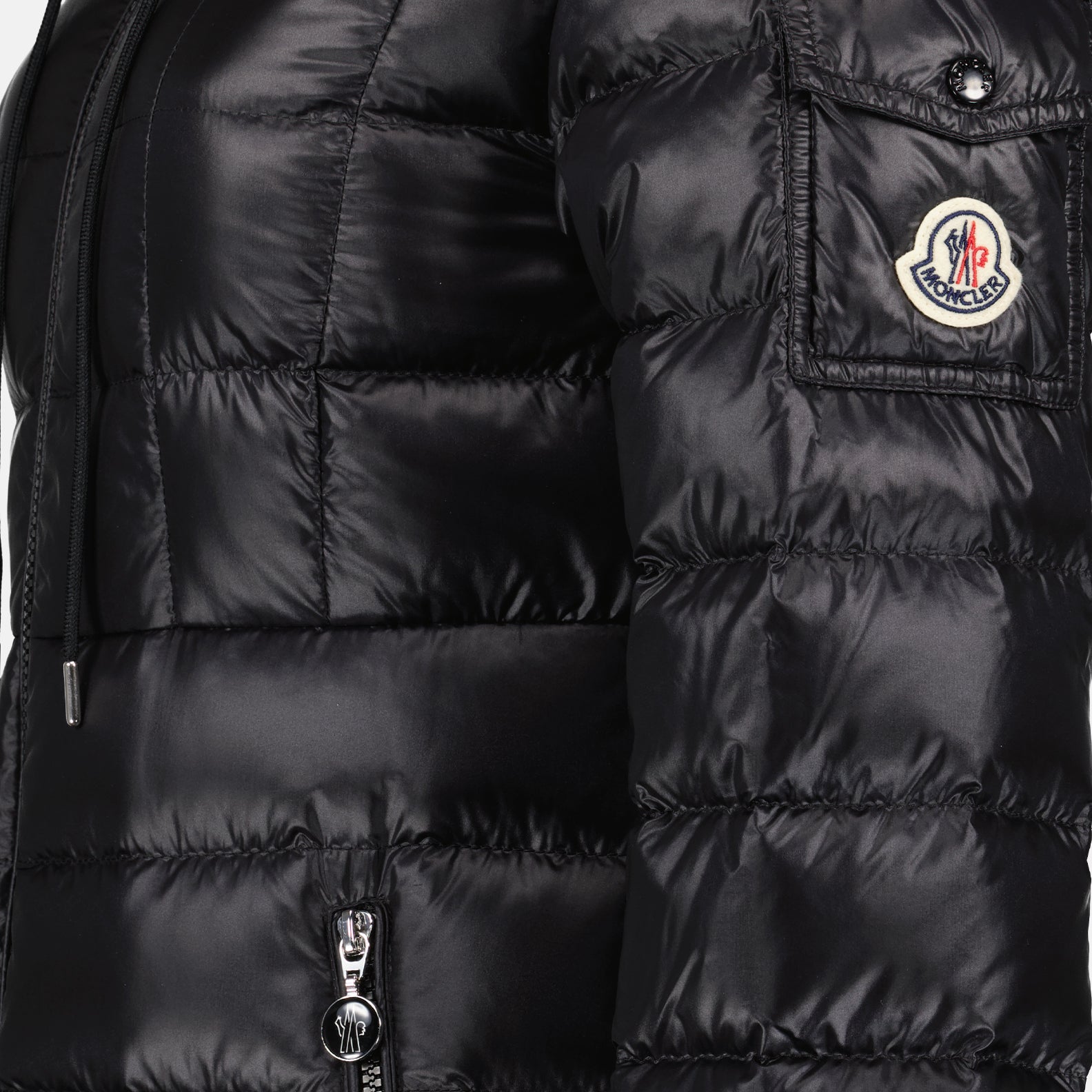 Mäntel Doudoune Amintore Moncler Schwarz Femme
