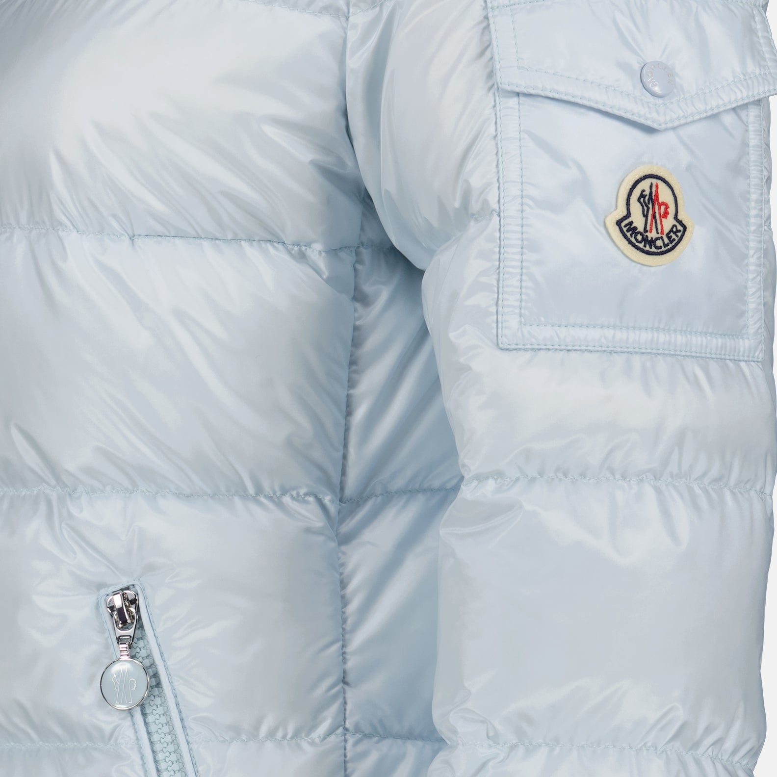 Coats Gles quilted jacket Moncler Blue Women