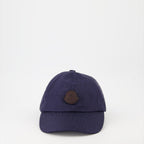 Hats, caps and beanies Monogrammed Cap Moncler Dark blue Man