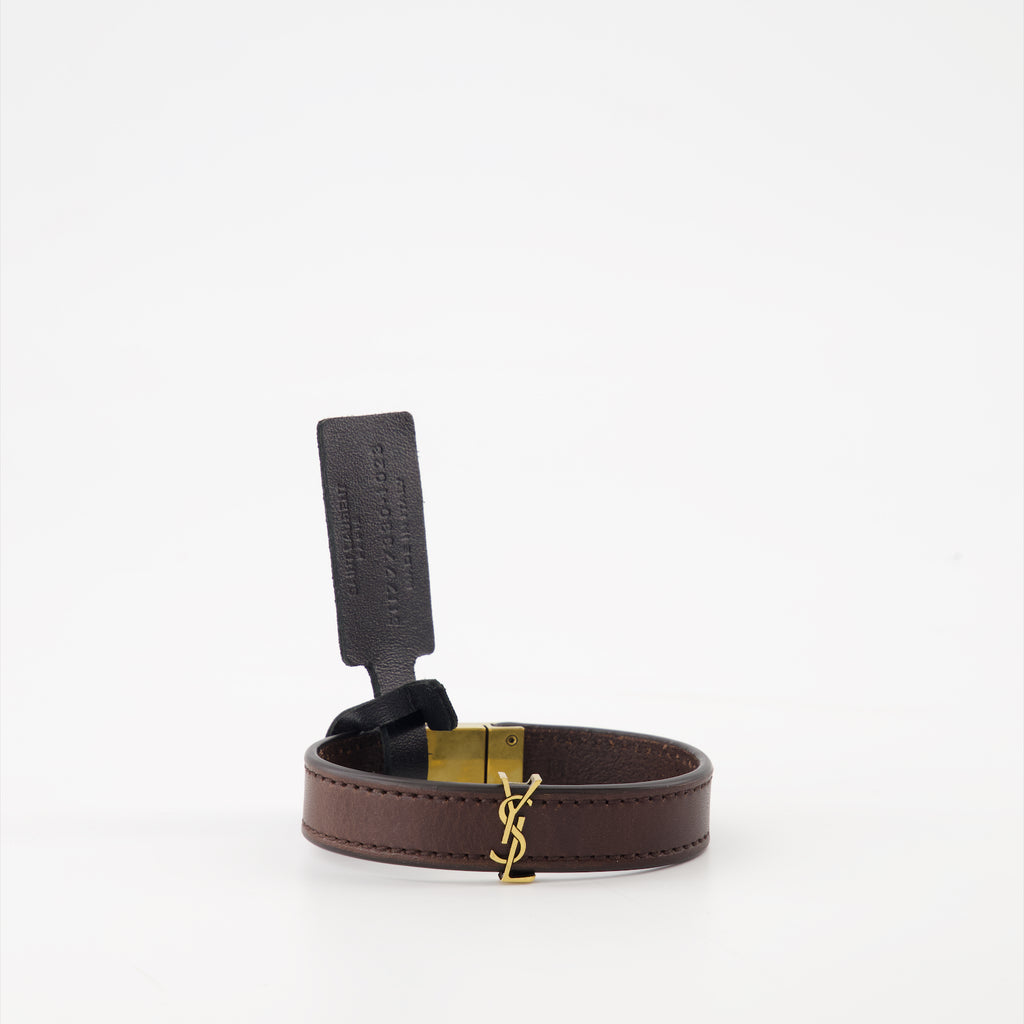 주얼리 Bracelet Cassandre Saint Laurent 갈색 Homme