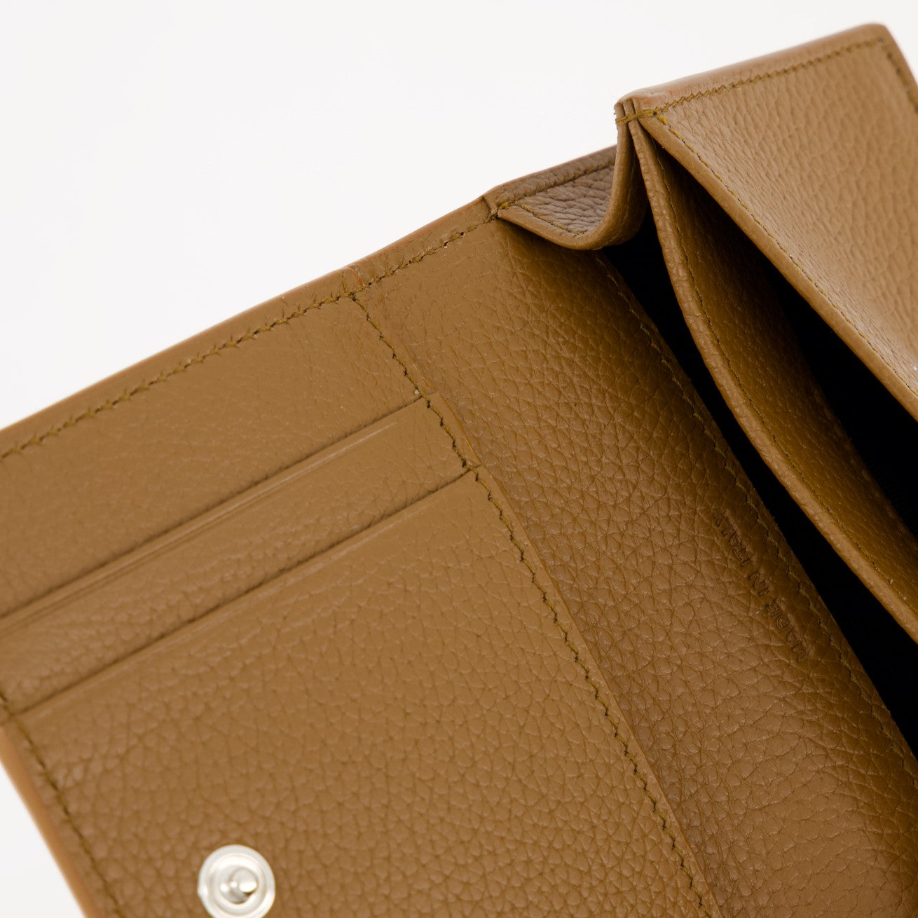 Piccola pelletteria Porte monnaie Cassandre Shadow Saint Laurent Marrone Homme