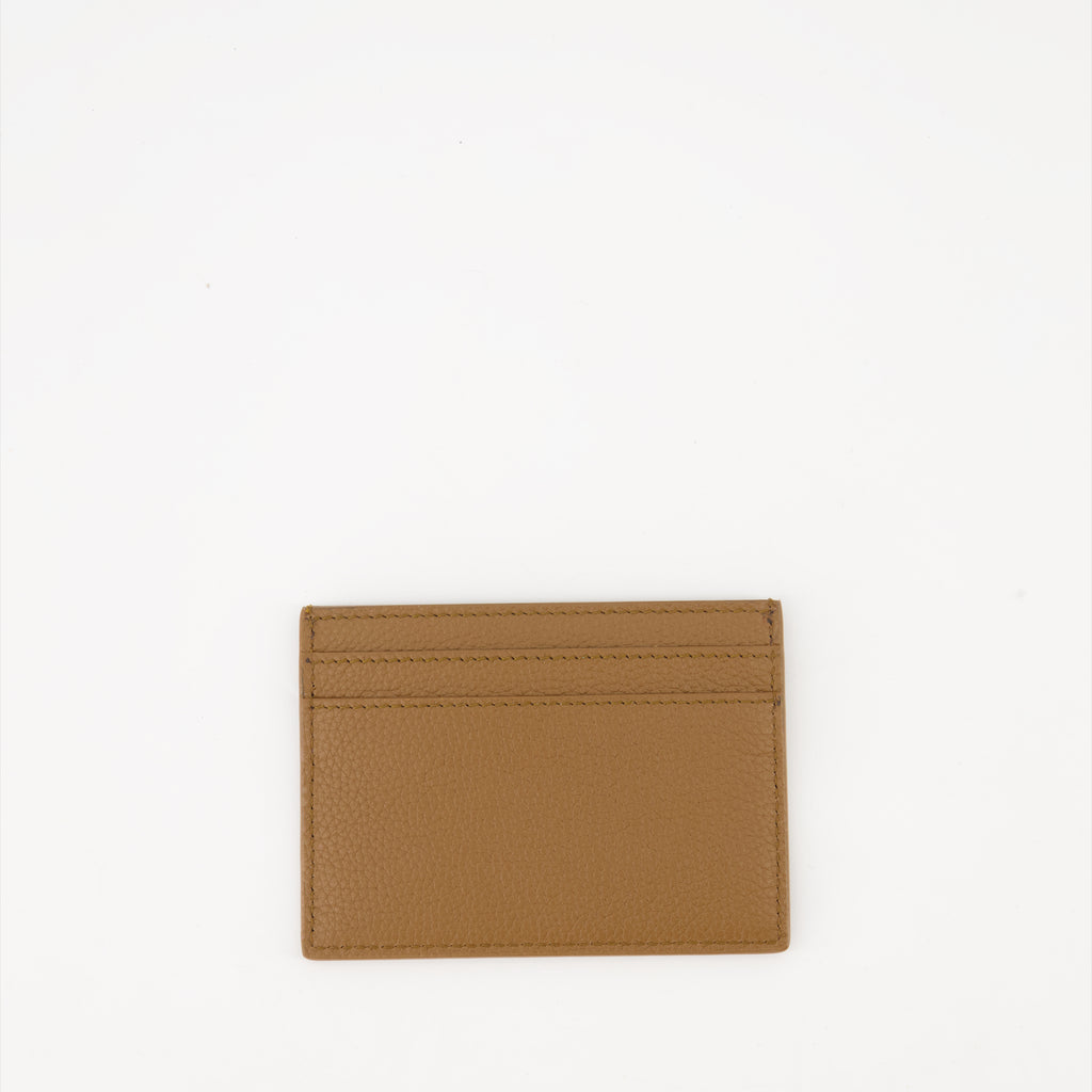Small leather goods Cassandre Shadow Card Holder Saint Laurent Brown Homme