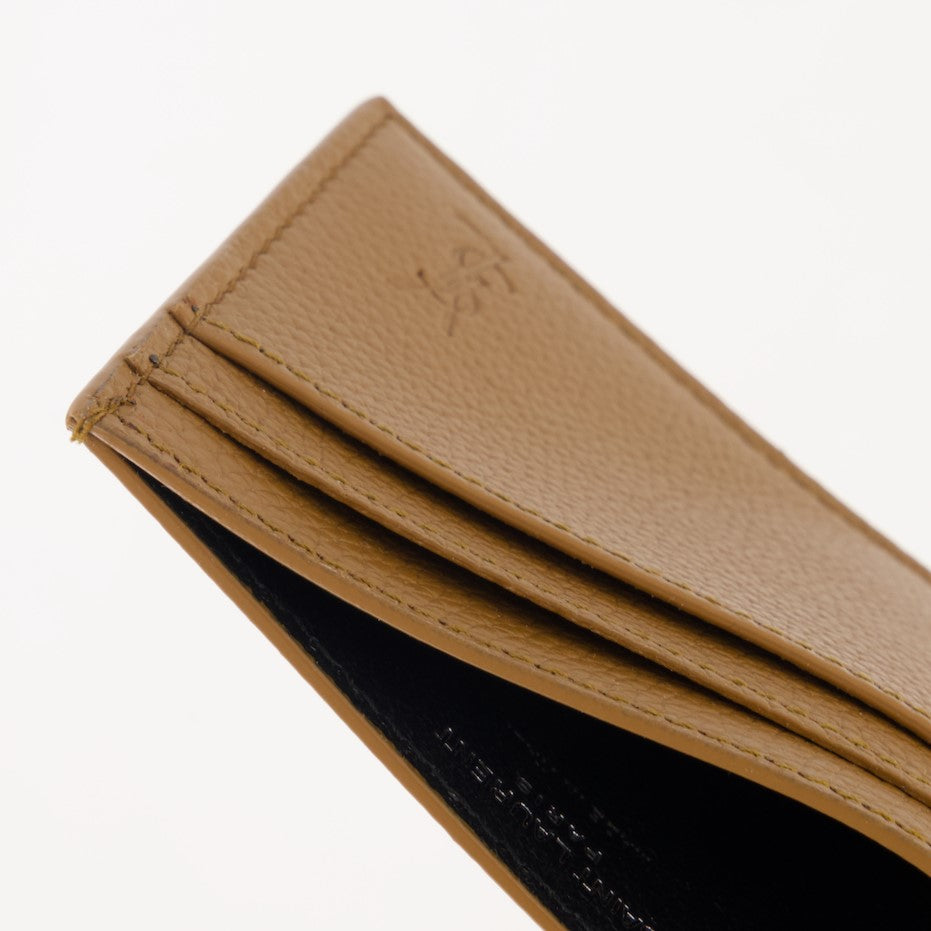Small leather goods Cassandre Shadow Card Holder Saint Laurent Brown Homme