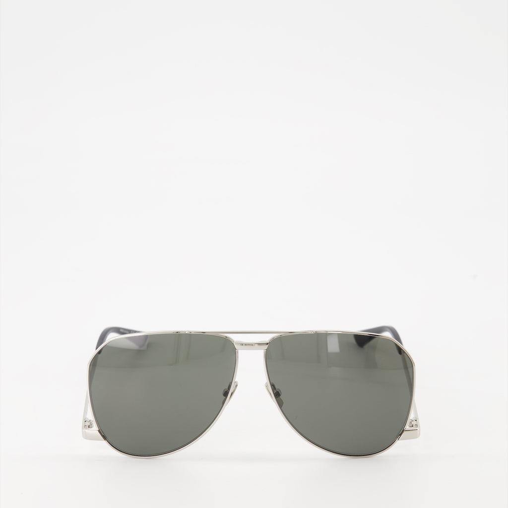 Glasses SL 690 Sunglasses Saint Laurent Silver Unisex