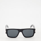 Brillen SL 659 Sonnenbrille Saint Laurent Schwarz Unisex