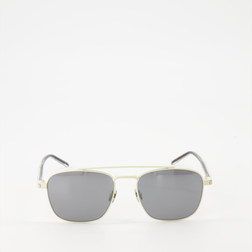 Glasses SL 665 Sunglasses Saint Laurent Beige Unisex