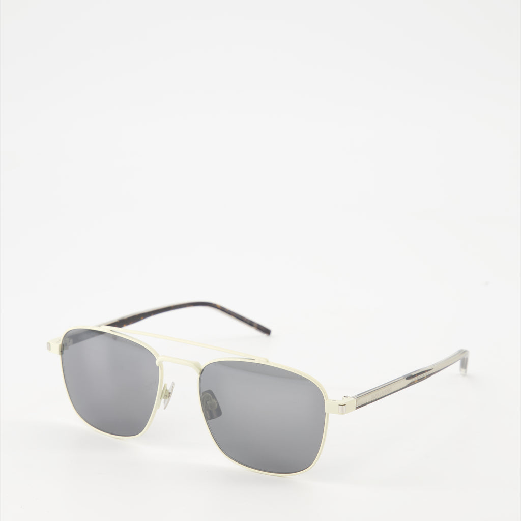 Glasses SL 665 Sunglasses Saint Laurent Beige Unisex