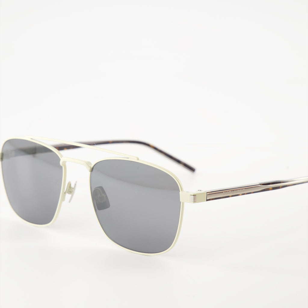 Glasses SL 665 Sunglasses Saint Laurent Beige Unisex