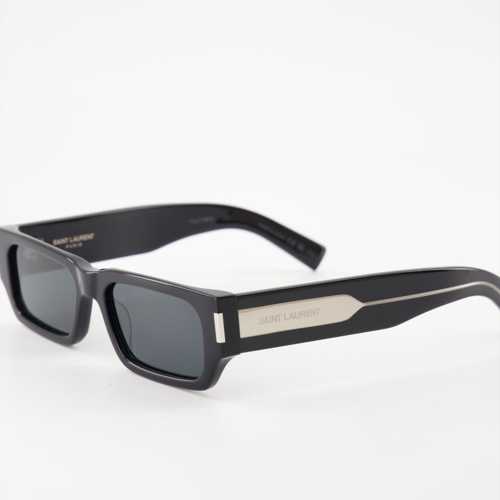 Brillen Lunettes de soleil SL 660 Saint Laurent Schwarz Unisex