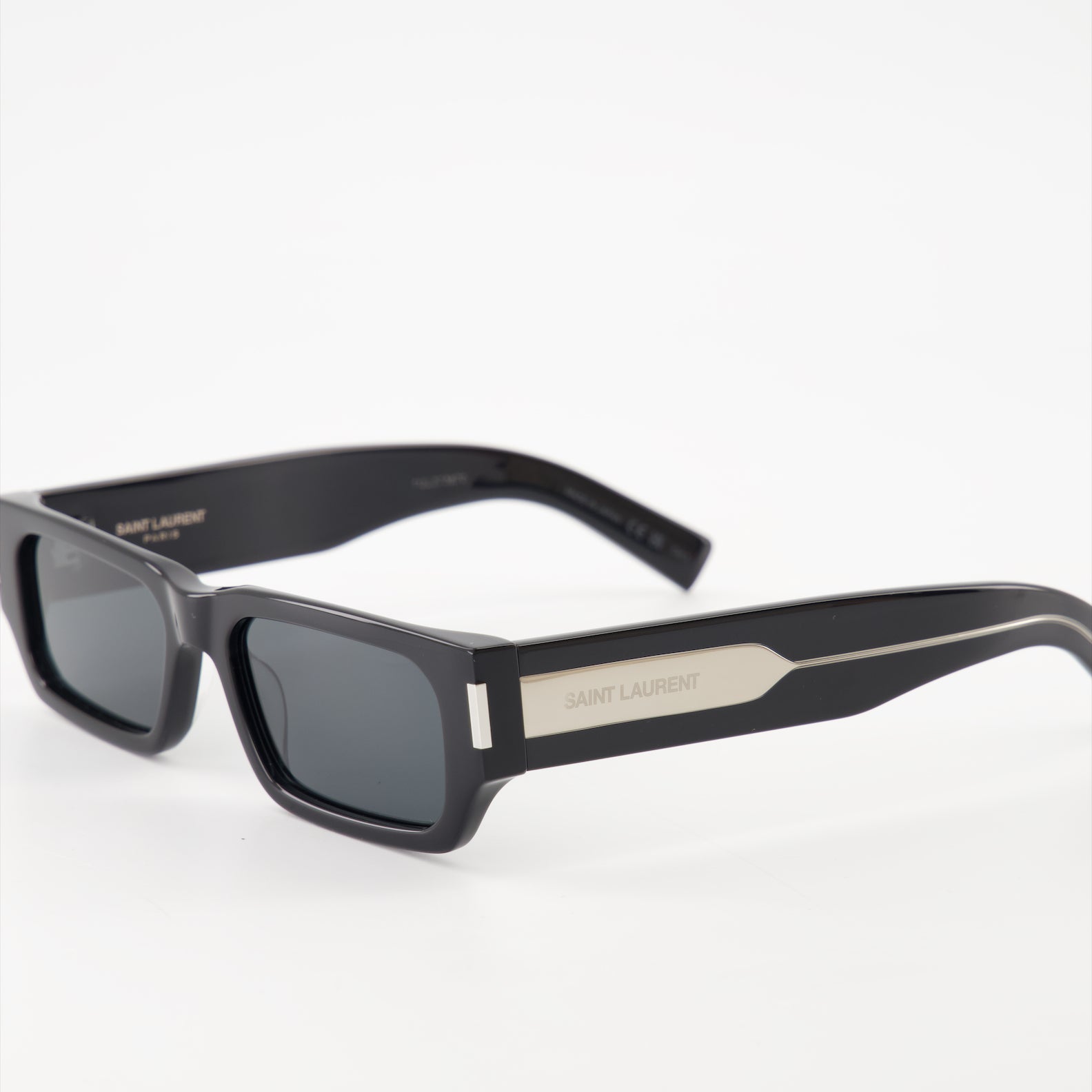 Brillen Lunettes de soleil SL 660 Saint Laurent Schwarz Unisex