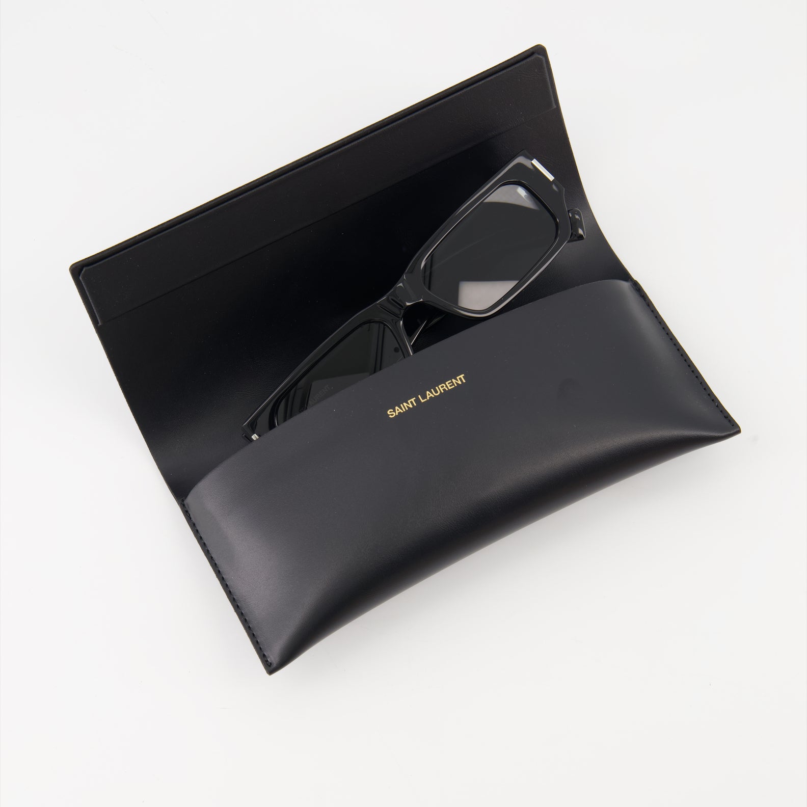 Brillen Lunettes de soleil SL 660 Saint Laurent Schwarz Unisex