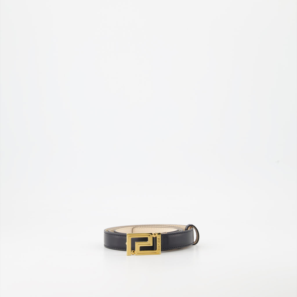 Belts Greca Belt Versace Black Women