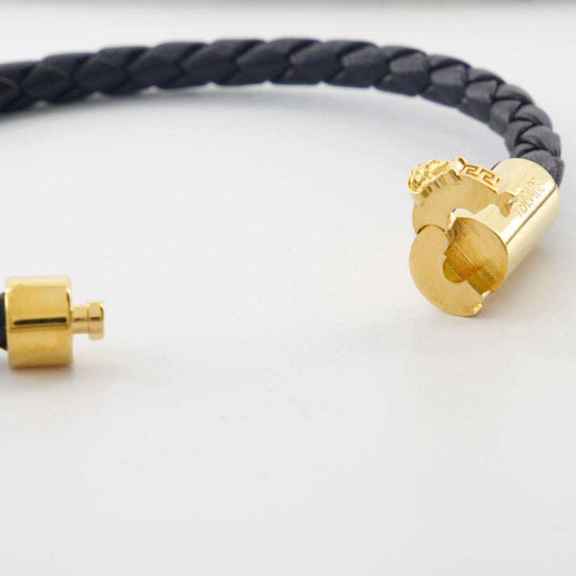 Braided leather bracelet - Main Image