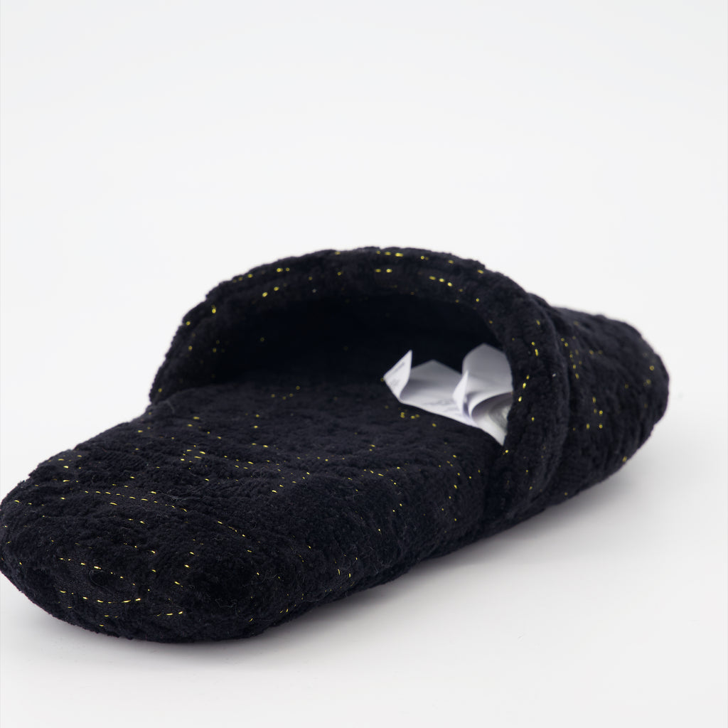 アンダーウェア・ホームウェア バロッコスリッパ Versace 黒 ユニセックス