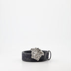 Gürtel Ceinture Medusa Barocco Versace Schwarz Homme