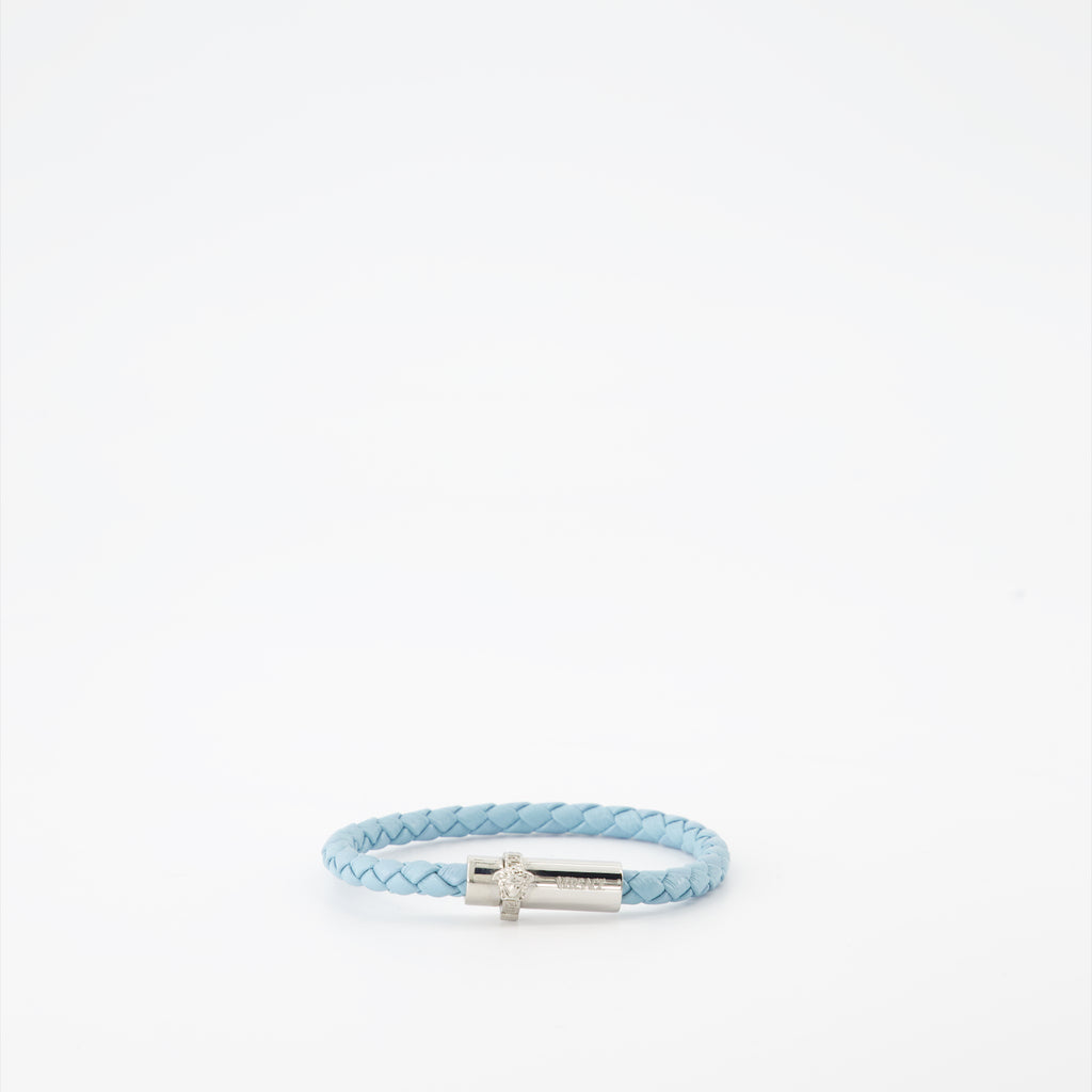 Joias Bracelet en cuir tressé Versace Azul Unissex