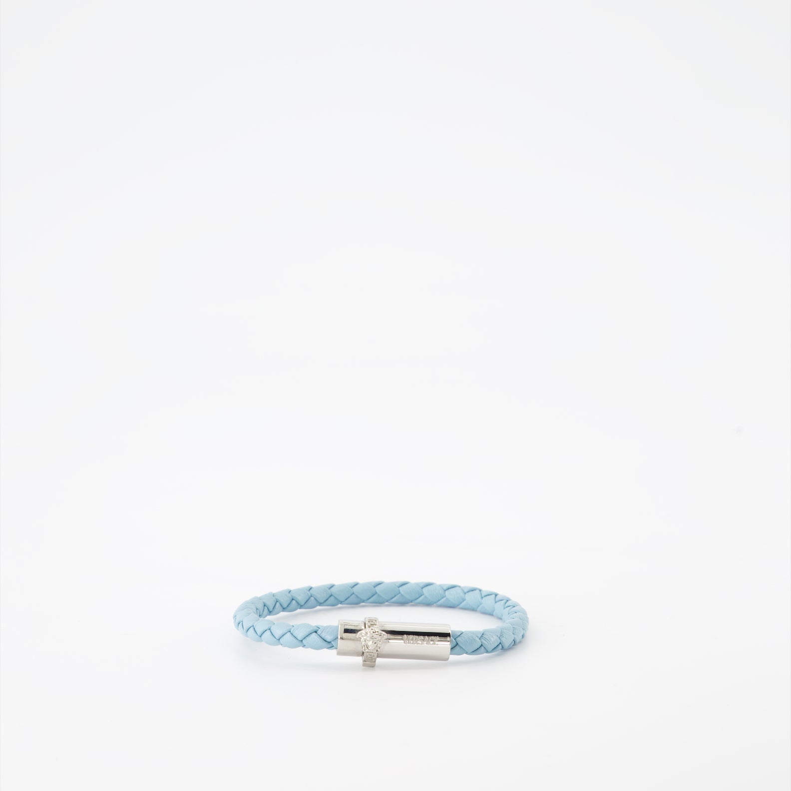 Joias Bracelet en cuir tressé Versace Azul Unissex