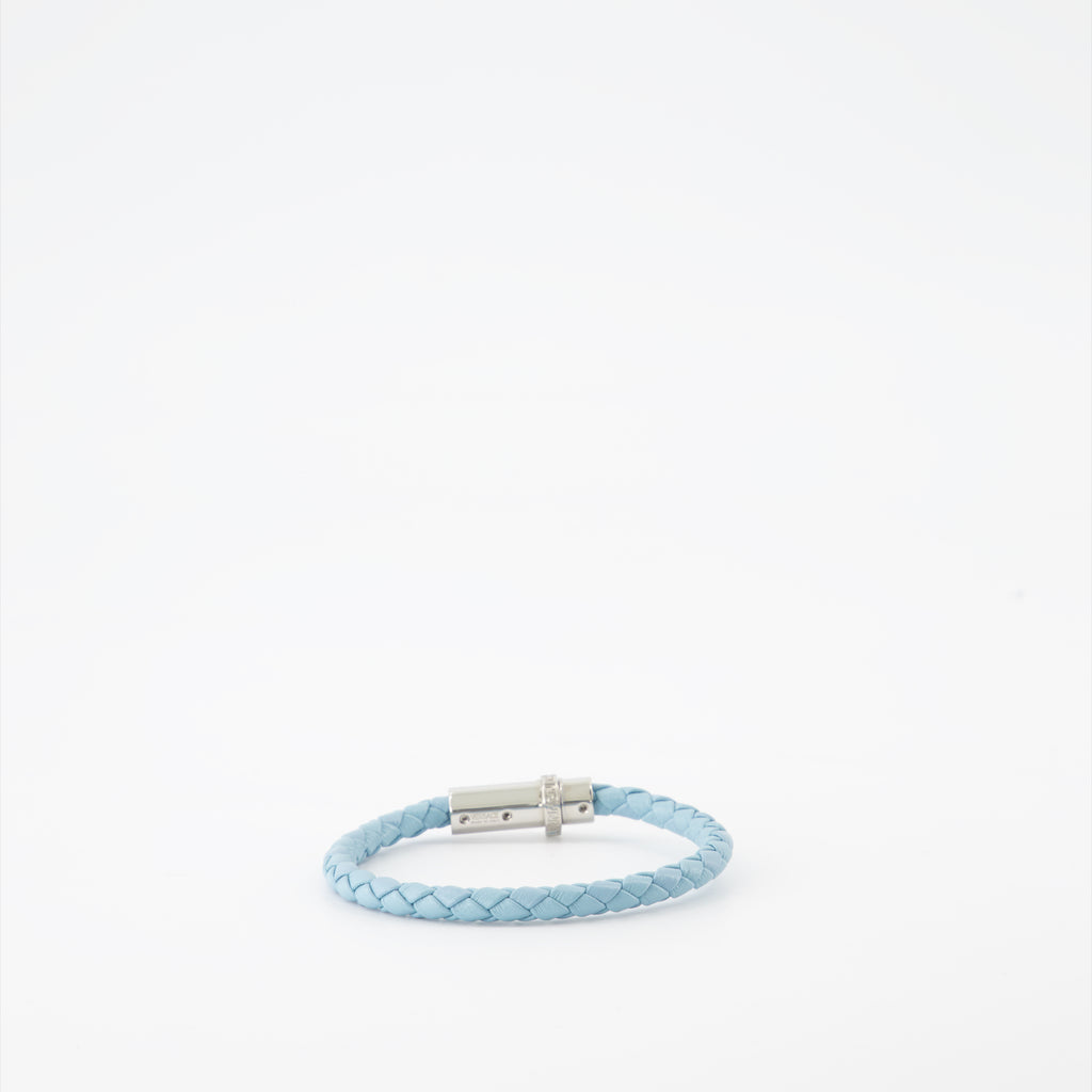 Joias Bracelet en cuir tressé Versace Azul Unissex