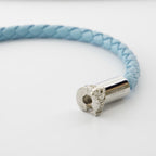 Joias Bracelet en cuir tressé Versace Azul Unissex