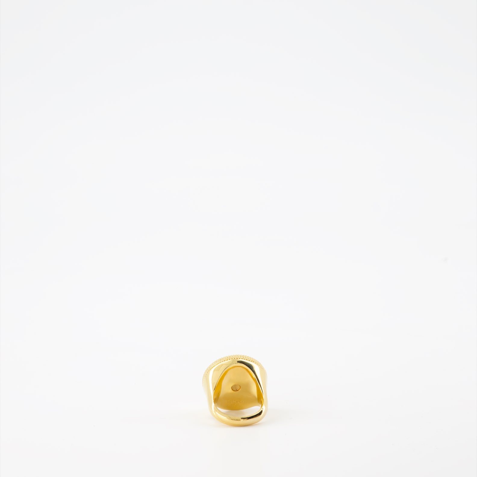 Bijoux Bague Medusa Versace Doré Unisexe