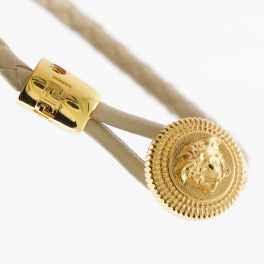 Jewelry Medusa bracelet Versace Beige Unisex