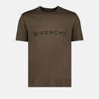 T-shirt T-shirt à logo Givenchy Cachi Homme