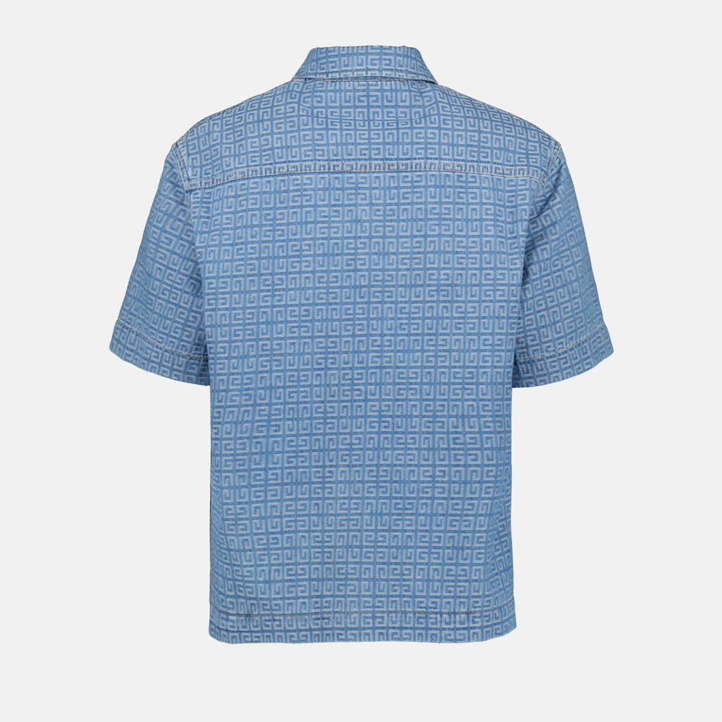 Hemden Chemise en denim Givenchy Blau Homme