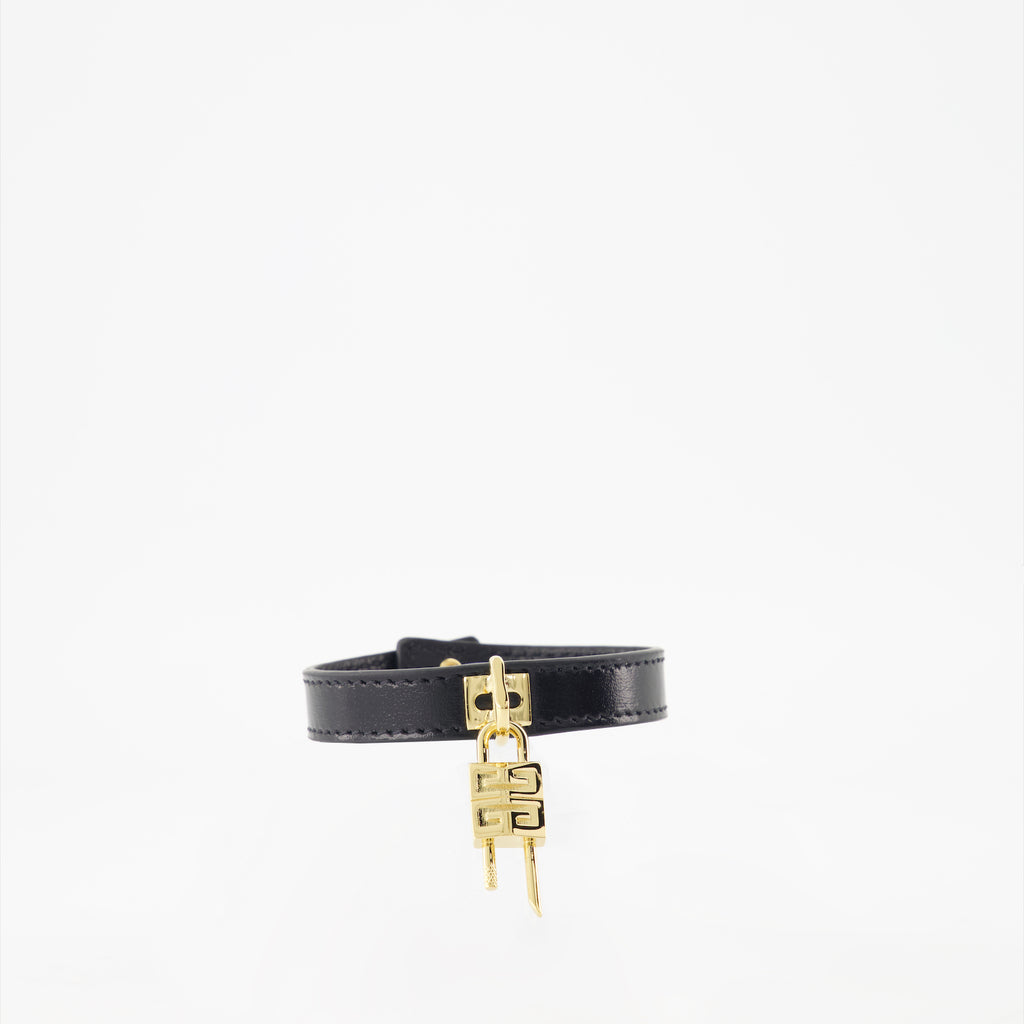 Bijoux Bracelet Lock Givenchy Noir Femme