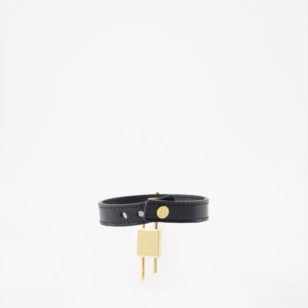 Bijoux Bracelet Lock Givenchy Noir Femme