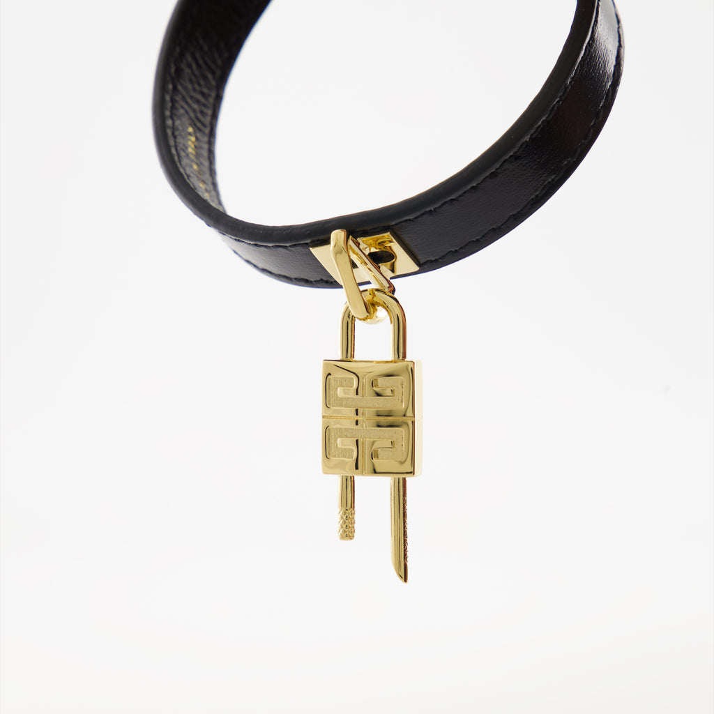 Bijoux Bracelet Lock Givenchy Noir Femme