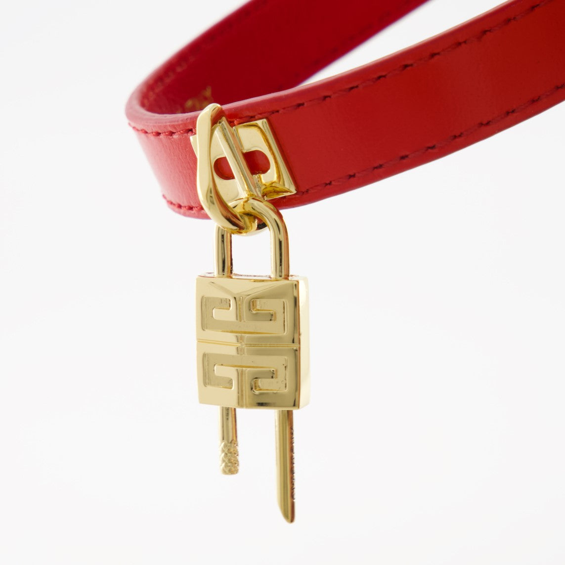 Bijoux Bracelet Lock Givenchy Rouge Femme