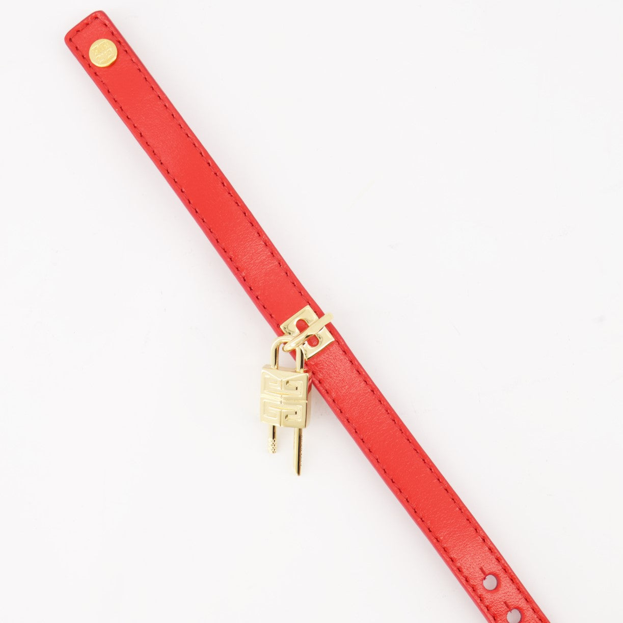 Bijoux Bracelet Lock Givenchy Rouge Femme