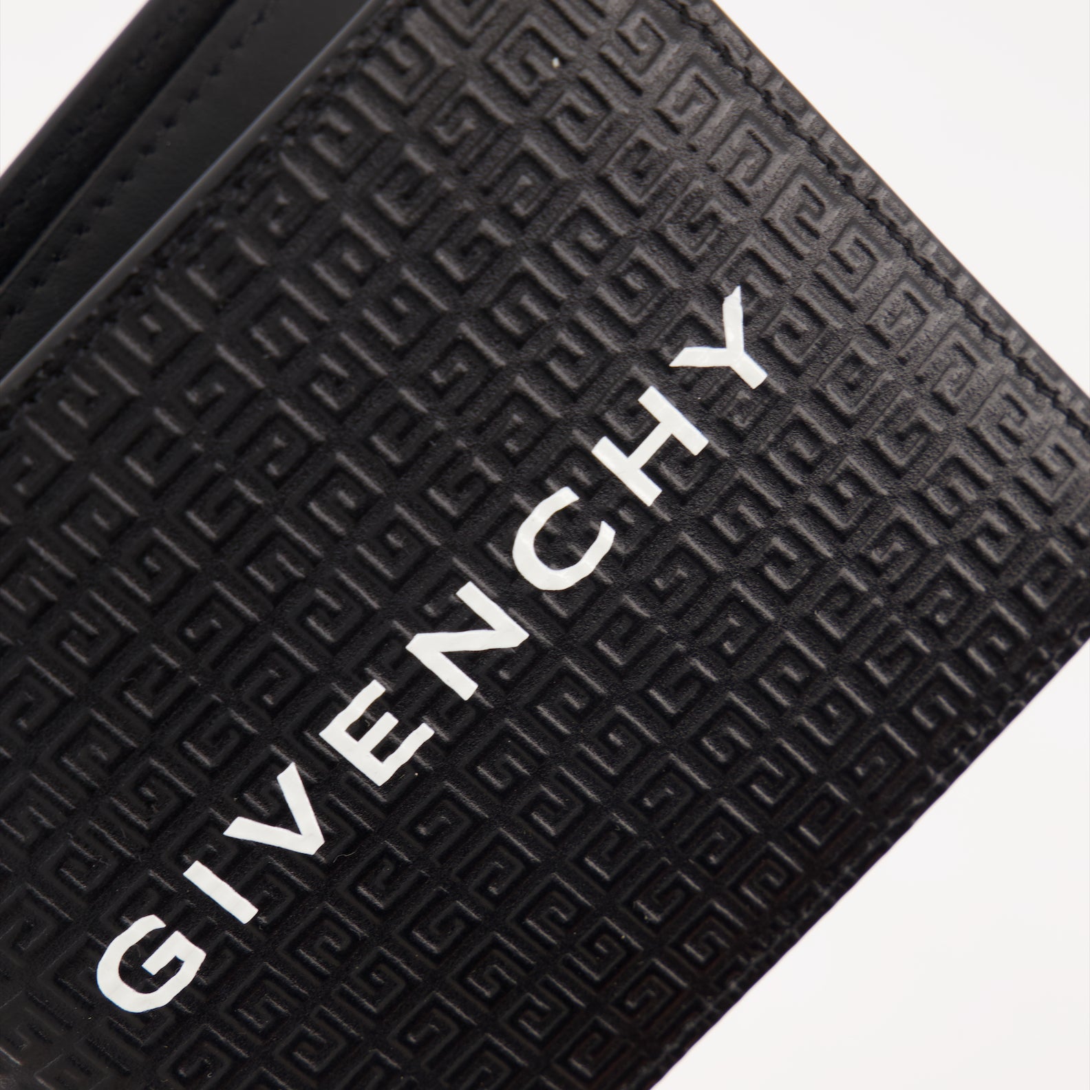Small leather goods Micro 4G Leather Wallet Givenchy Black Man