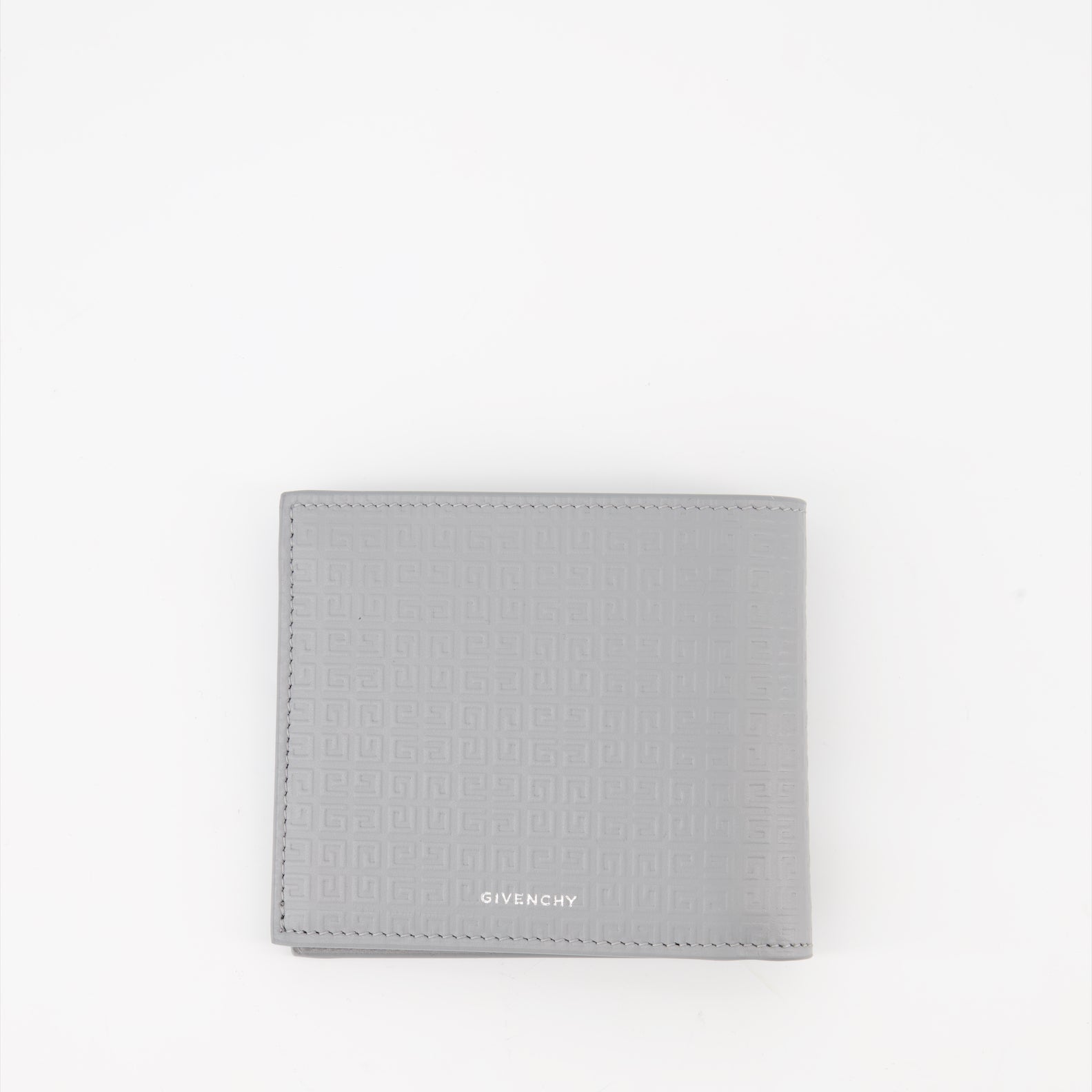 Small leather goods Micro 4G Leather Wallet Givenchy Gray Man