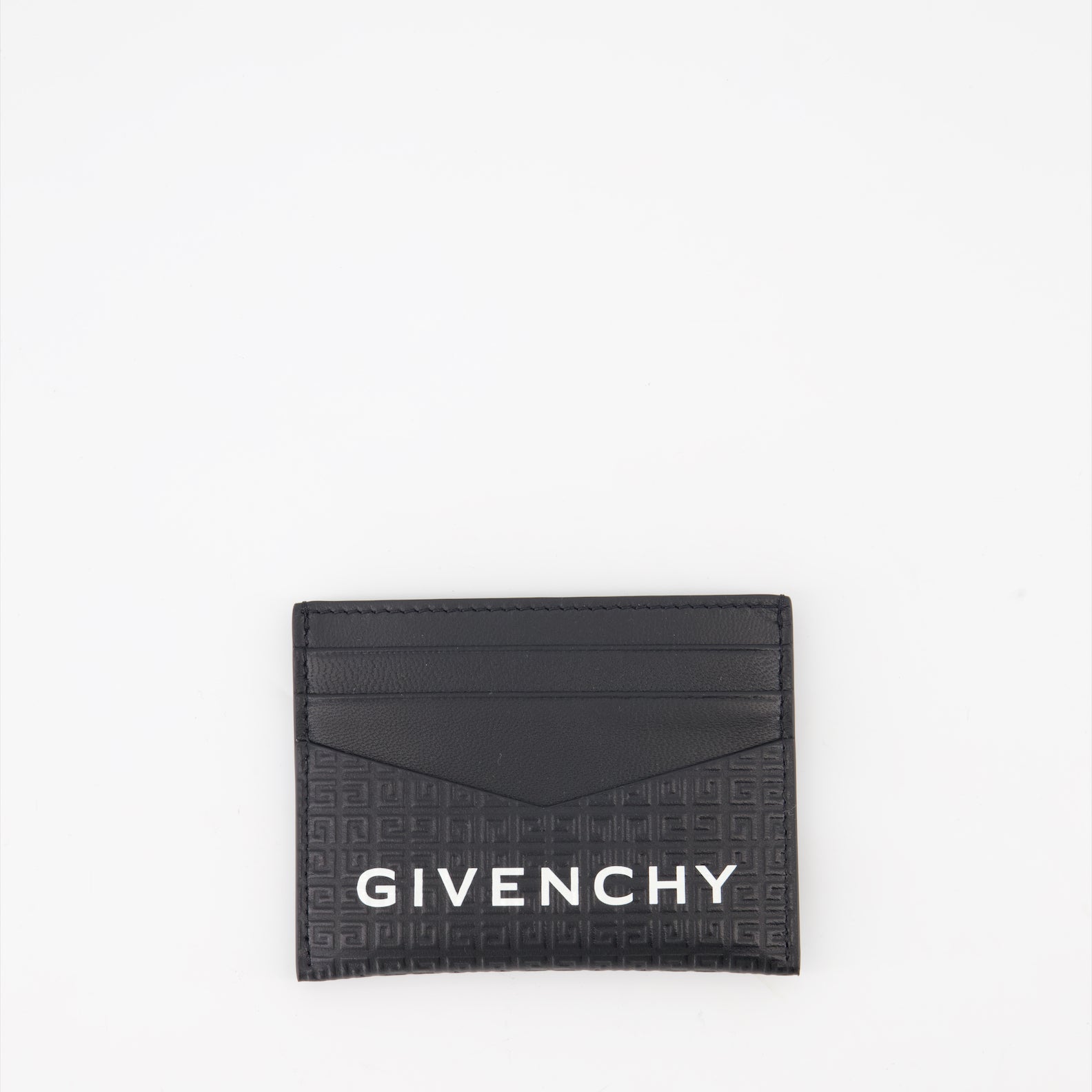 Petite maroquinerie Porte-cartes en cuir micro 4G Givenchy Noir Homme