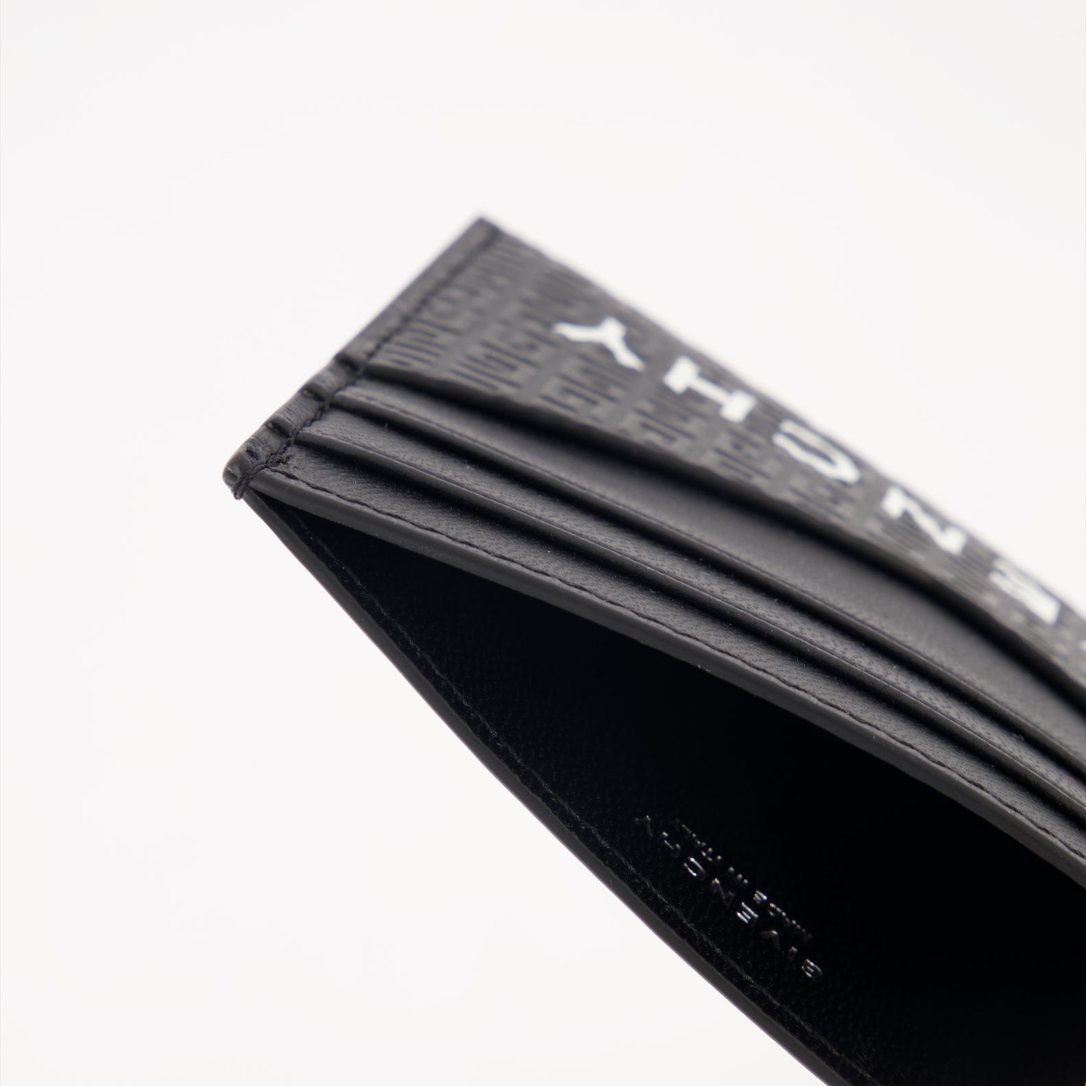 Petite maroquinerie Porte-cartes en cuir micro 4G Givenchy Noir Homme