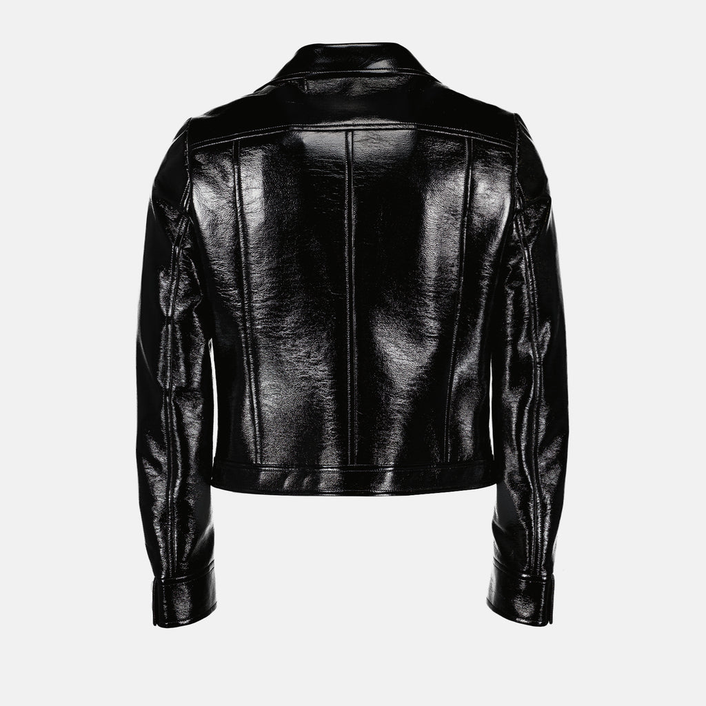 Jackets Vinyl Jacket Reissue Courrèges Black Men