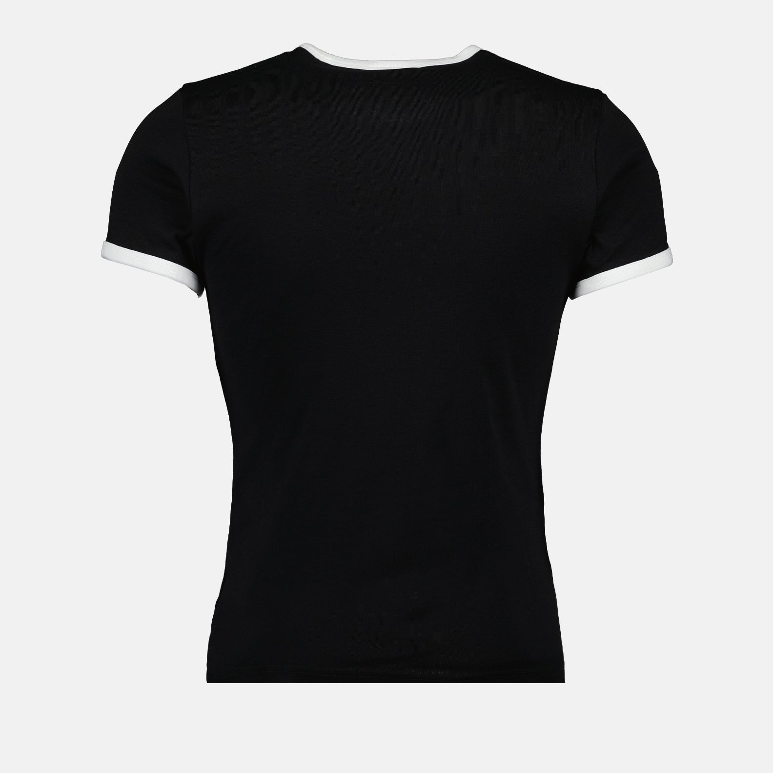 T-Shirts T-shirt contraste Réédition Courrèges Schwarz Homme