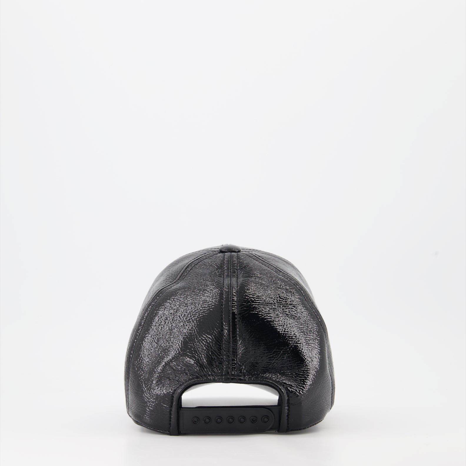 Chapéus, bonés e gorros Reedição de Boné em Vinil Courrèges Preto Homme
