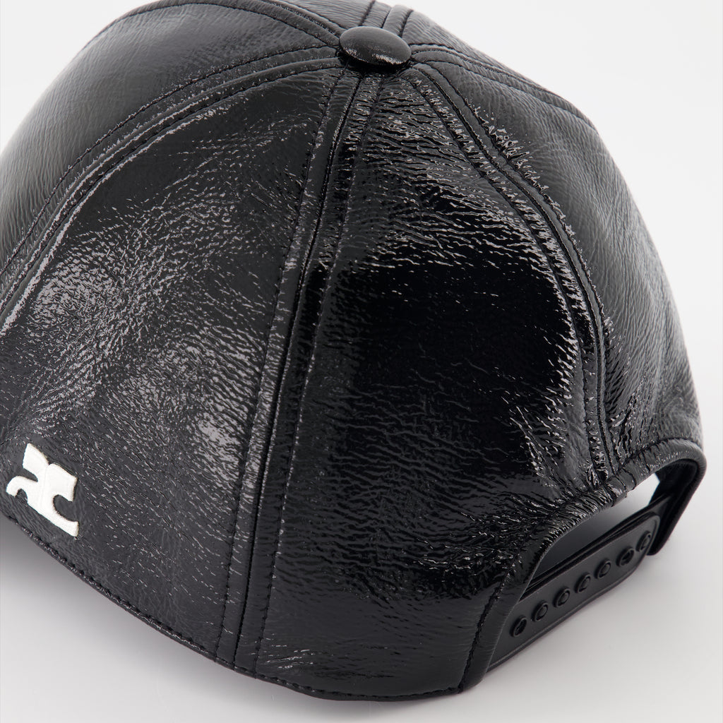 모자, 캡 및 비니 비닐 모자 재발행 Courrèges 검은색 Homme