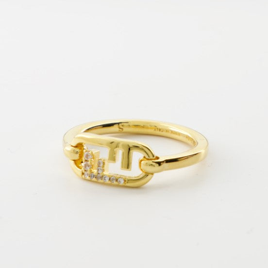 Jewelry Bague dorée O'Lock Fendi Gold Femme