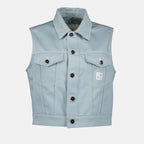 Jackets Veste en jean Fendi Blue Femme