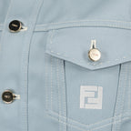 Jackets Veste en jean Fendi Blue Femme
