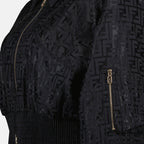 Vestes Bomber FF Fendi Noir Femme