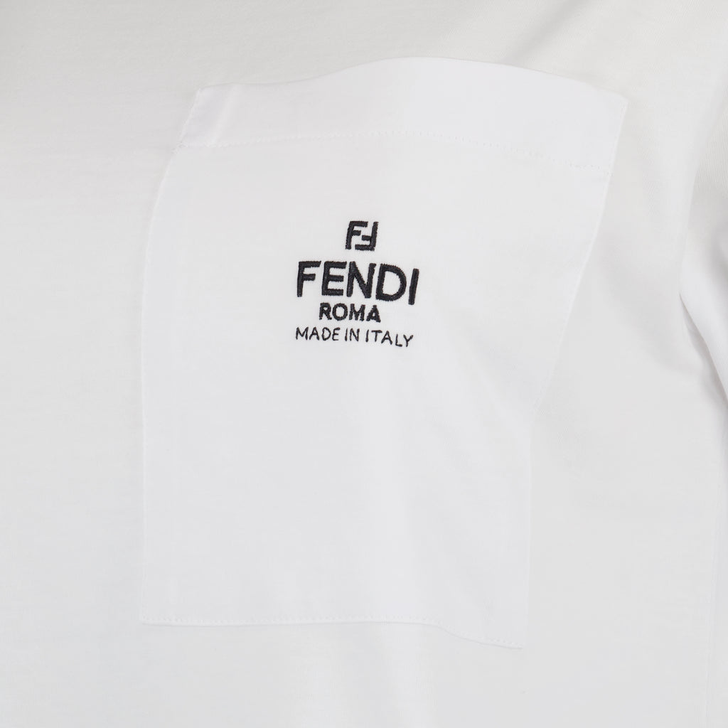 티셔츠 T-shirt Fendi Roma Fendi 하얀색 Femme