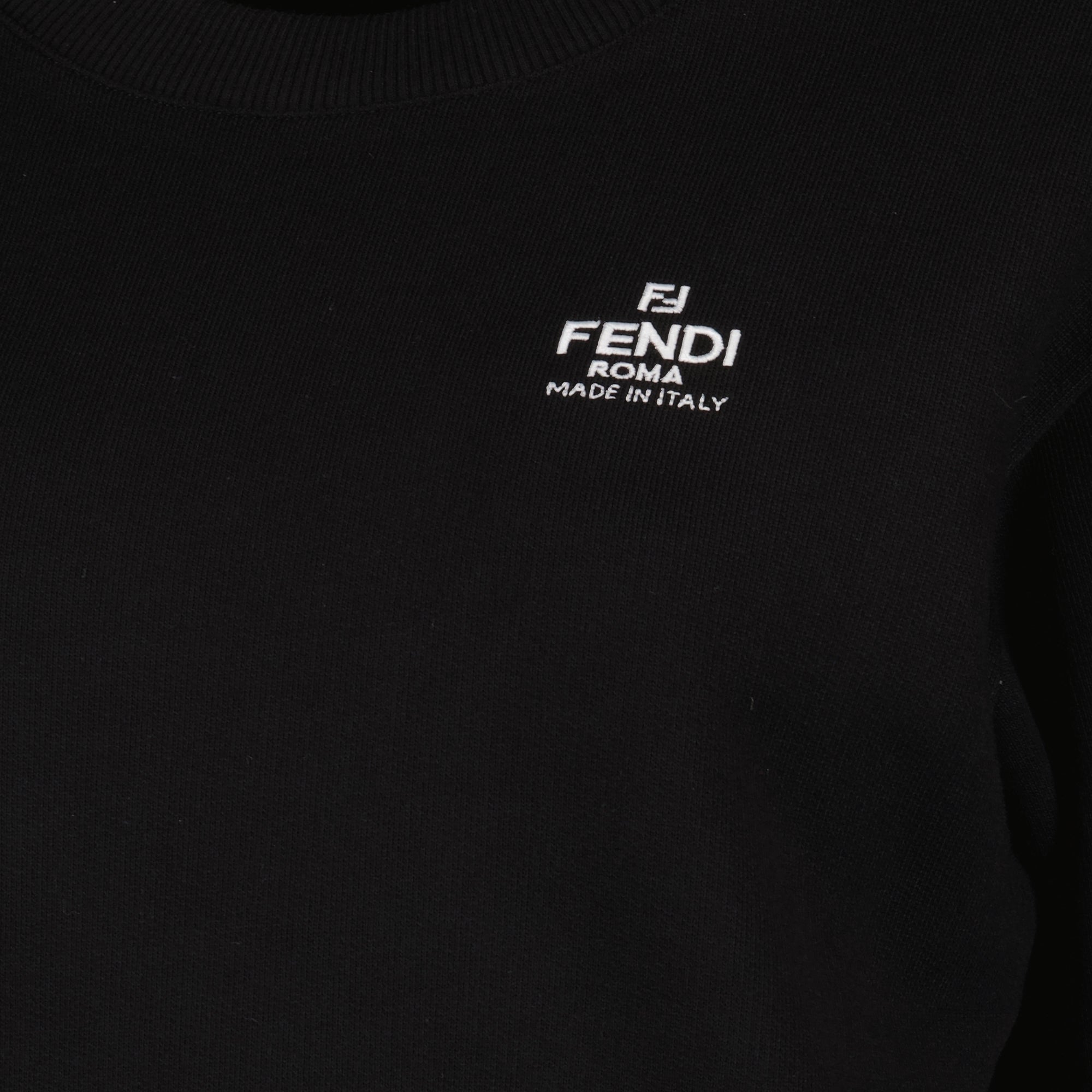 Sweatshirts Sweatshirt Fendi Roma Fendi Noir Femme