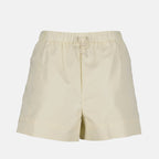 Shorts Short en nylon Fendi Beige Femme