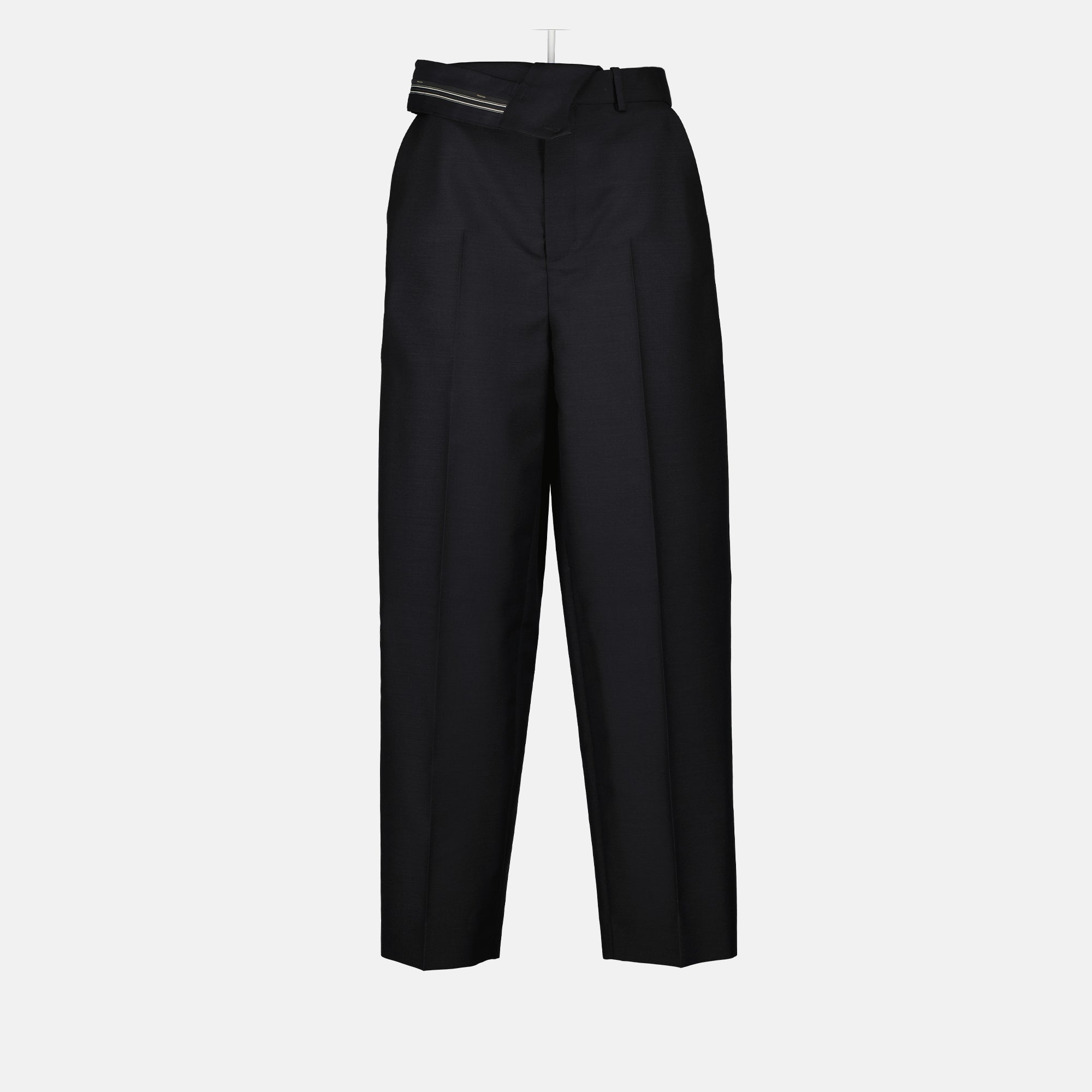 Pants Pantalon en mohair Fendi Black Femme