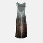 Dresses Silk Dress Fendi Blue Femme